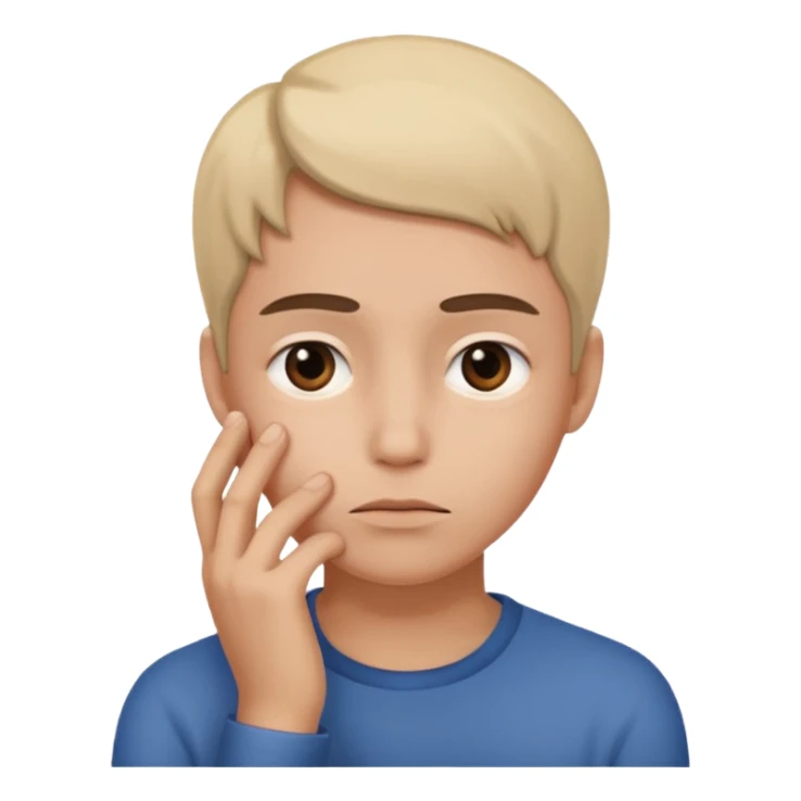 estas seguro preguntado  con mano en la cara sticker