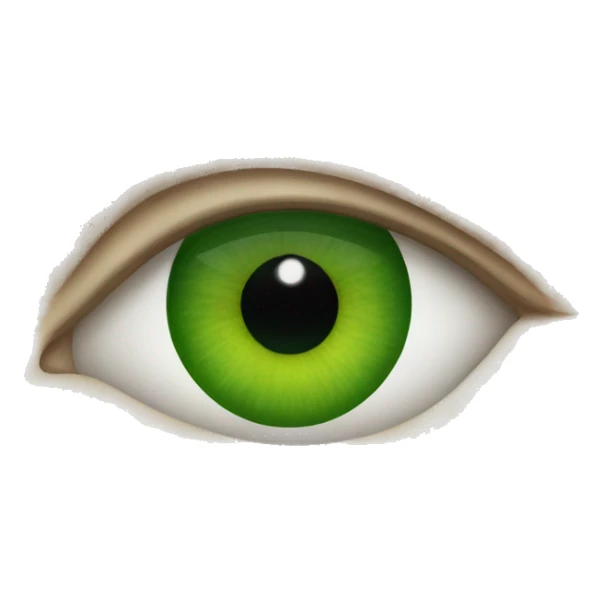 green eye sticker