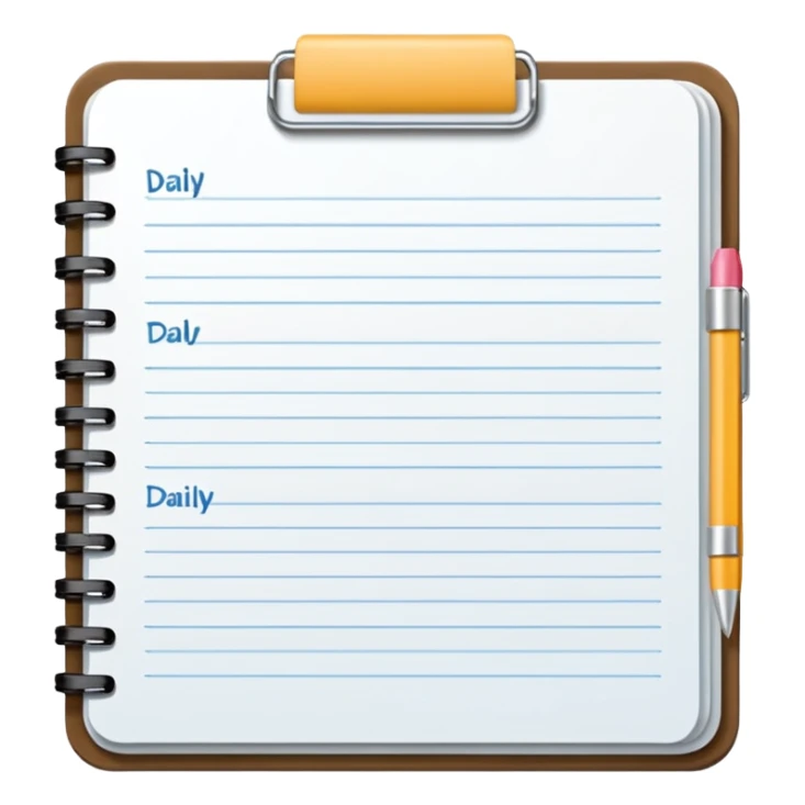 daily planner sticker