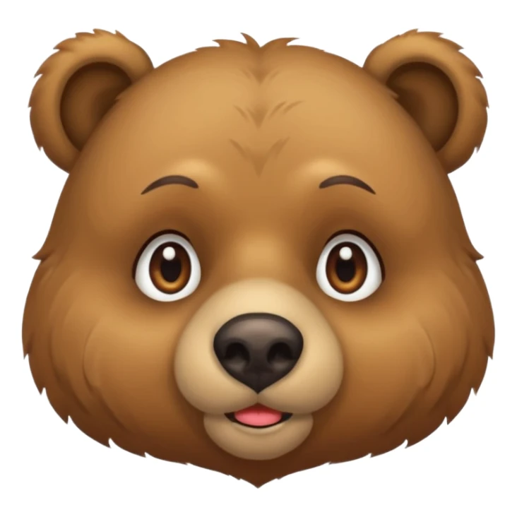 bear with eyelashes send kissing sticker