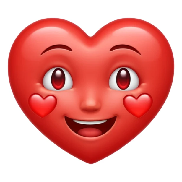 heart face with happy tears emoji sticker