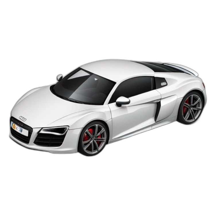 audi r8 sticker