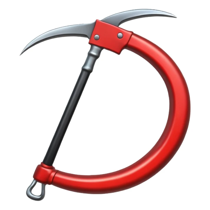 The Scythe of Death sticker