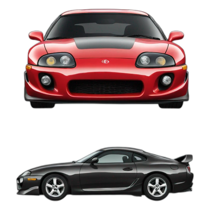 Toyota supra sticker