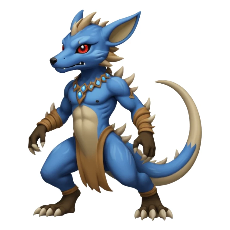 Anthro Vernid-WickerBeast-Protogen-Primagen-Fakémon Full Body sticker