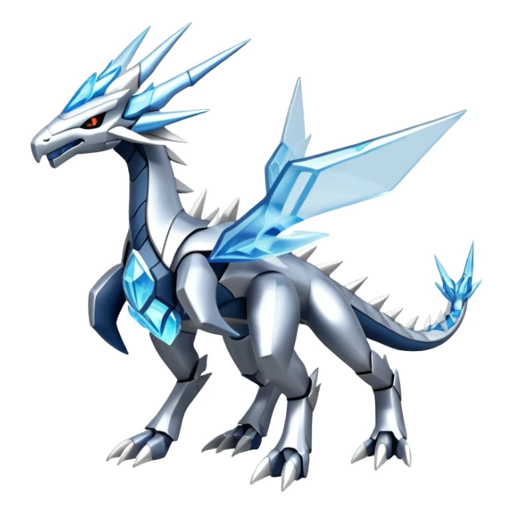 Dialga-Kyurem-Pokémon-Fakémon-creature sticker