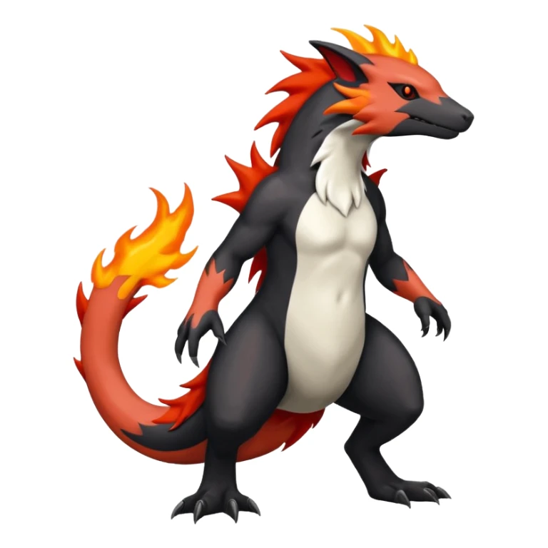 Typloshion-Salandit-Zangoose-Fusion (full body) sticker