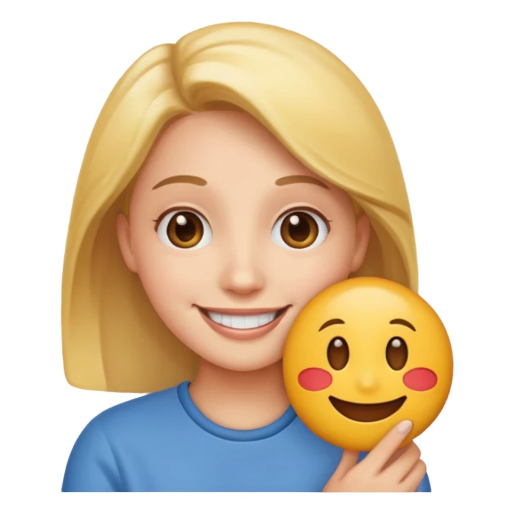 Aséeme un emoji hojeará  sticker