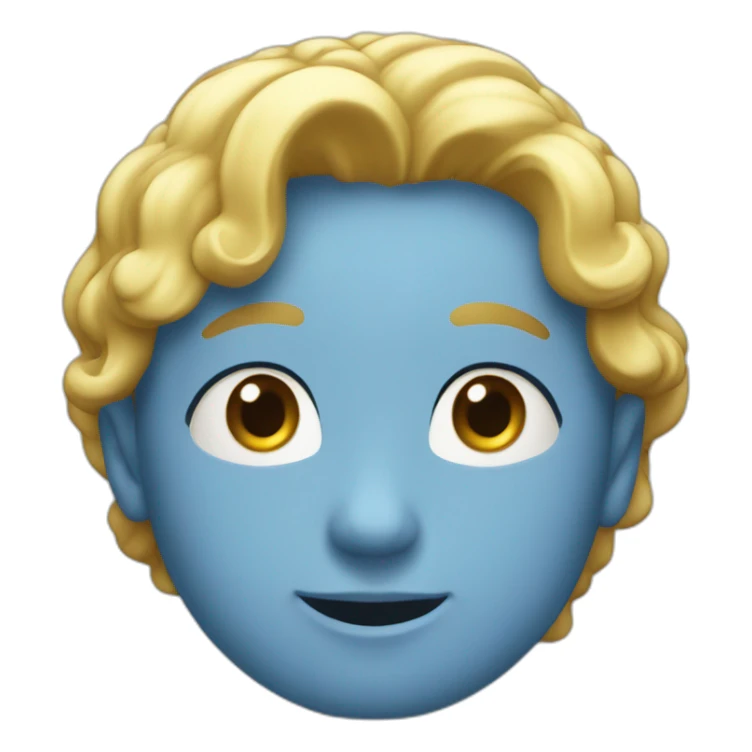 Etoile blue ou milieu vrifie sticker