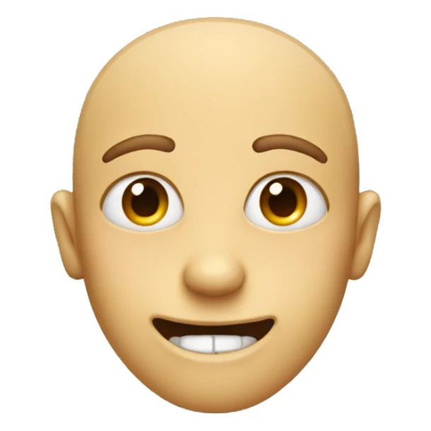 emoji with just eyes and teeth no skin sticker