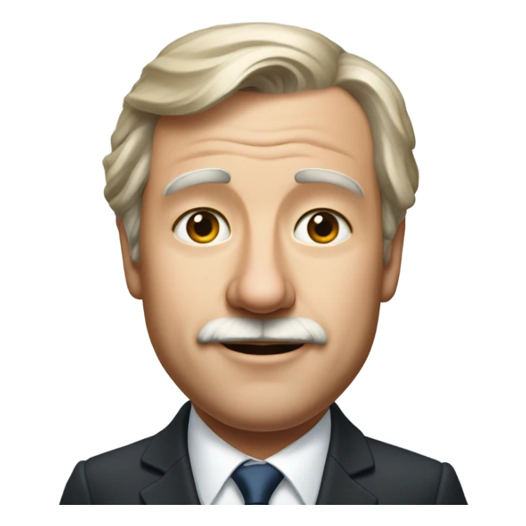 prime minister Dick Schoof of The Netherlands sticker