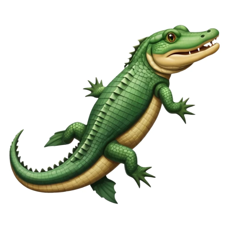 Tiktaalik Roseau-a fish that looks like a crocodile sticker