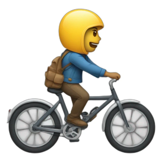 Personne qui se roule une pelle sticker