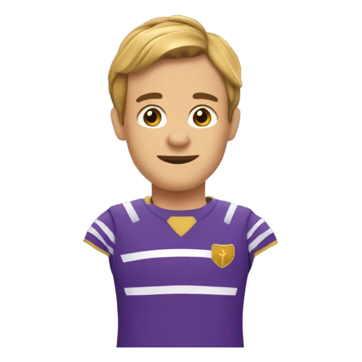 genera l'emoji di un tifoso della fiorentina che piange sticker
