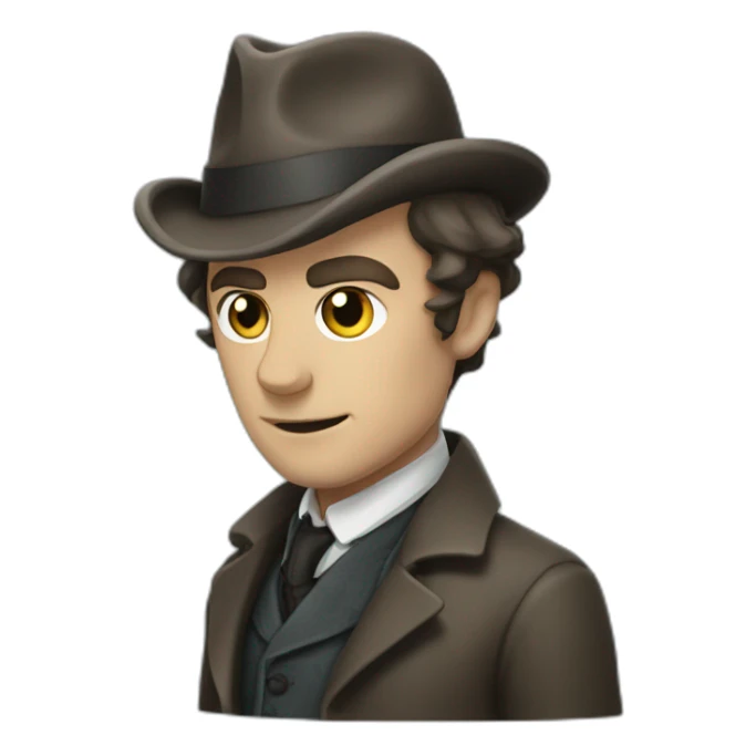 Sherlock holmes sticker