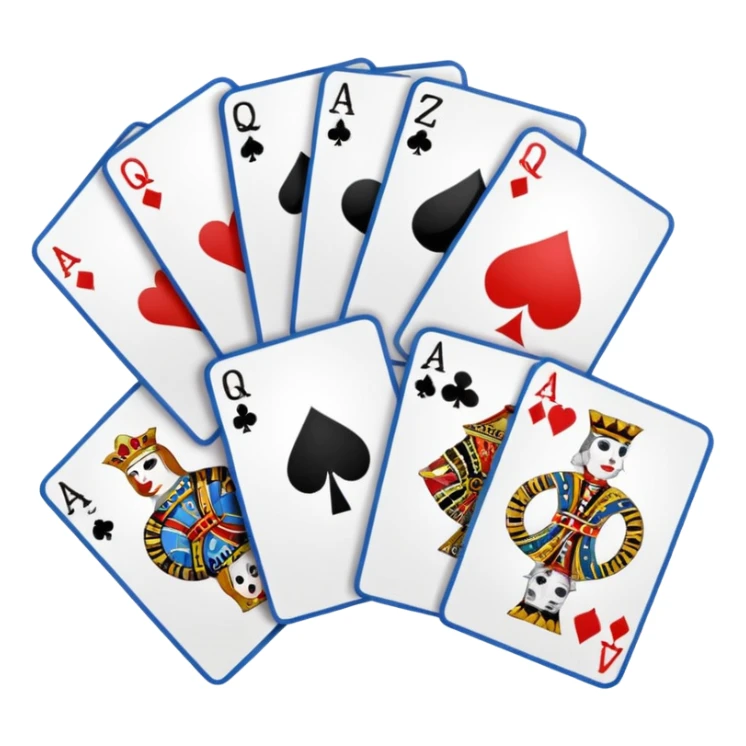 cards with questions sticker