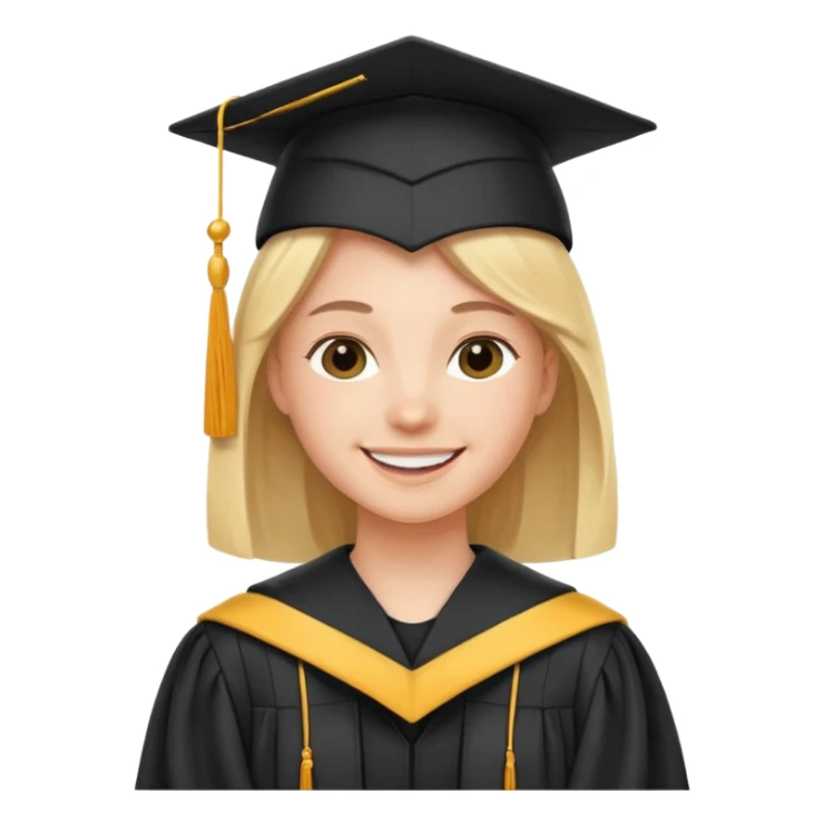 A graduated student of pedagogical college after 10 years sticker