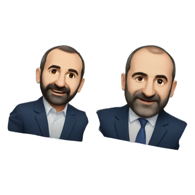 Nikol Pashinyan and xorovac sticker