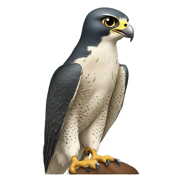 
university peregrine falcon sticker