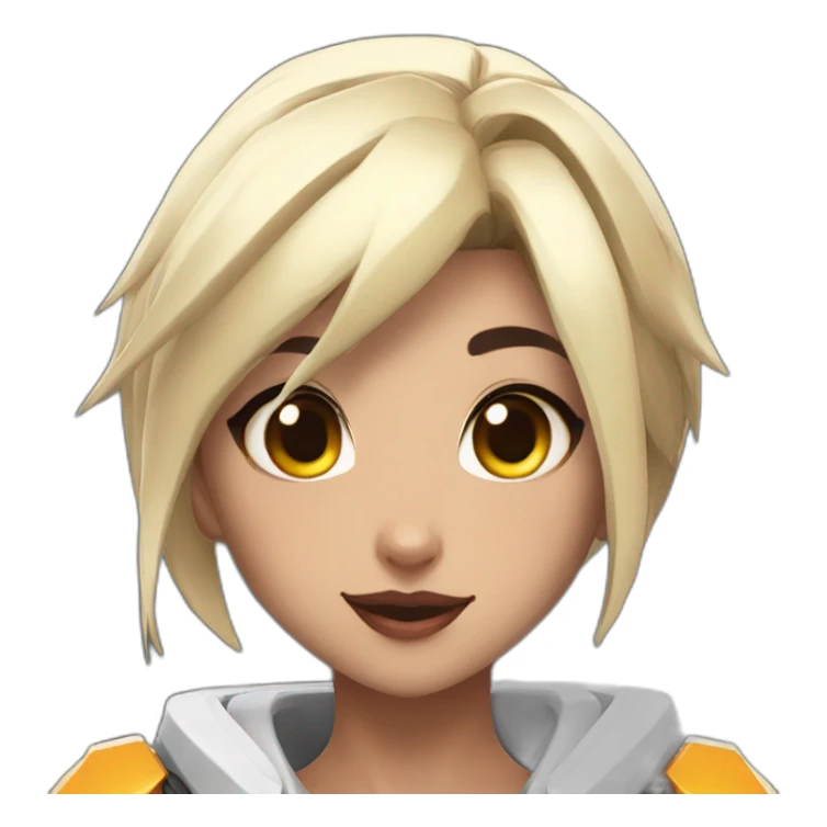 yugy bunny mercy overwatch sticker