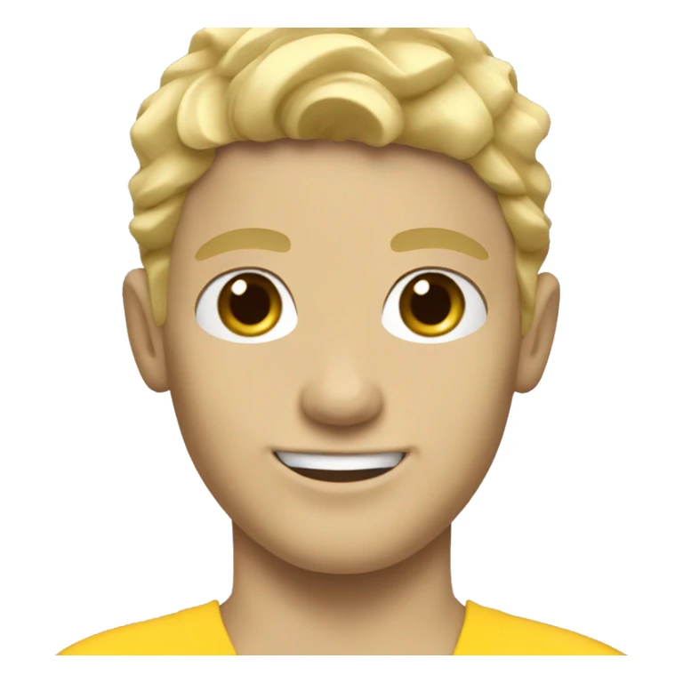 summer olympics water polo blonde boy sticker