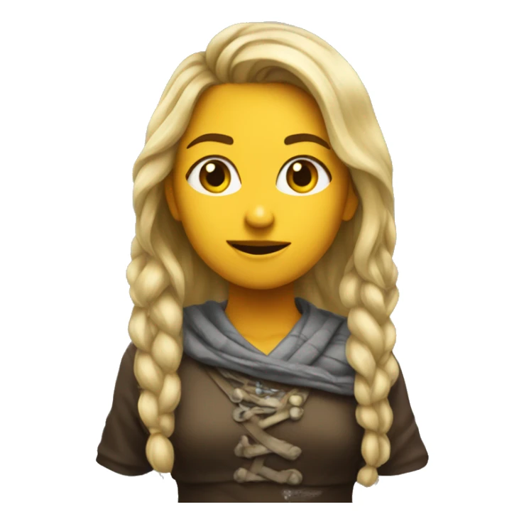 girl saying hawk tuah sticker