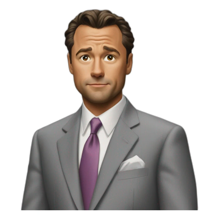 the wolf of Wall Street sticker