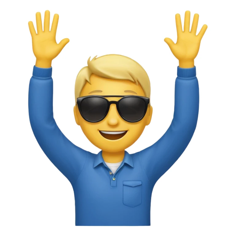 An emoji best used to describe dancing, rnb & hip hop sticker