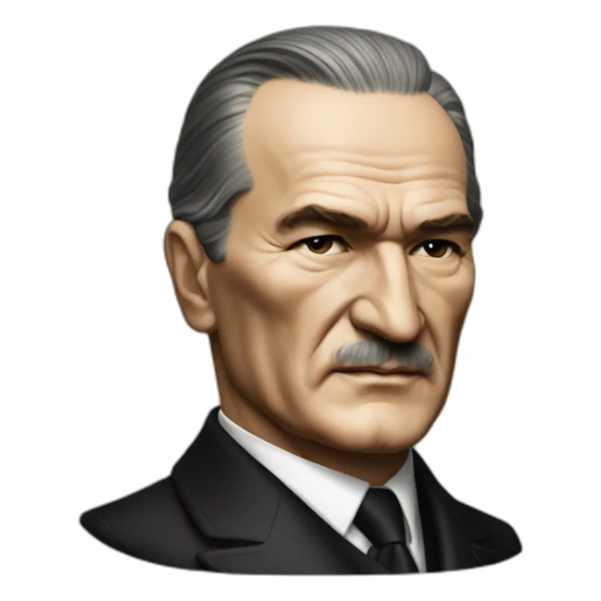 Turkish President Mustafa Kemal Ataturk sticker