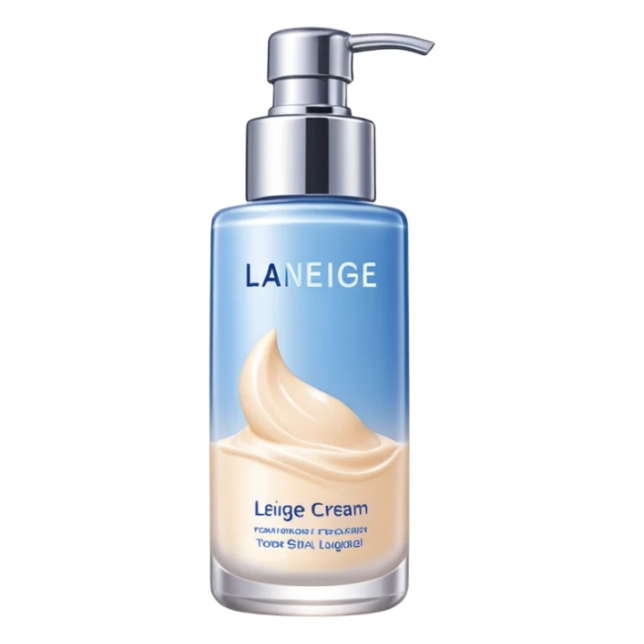 laneige cream skin toner sticker
