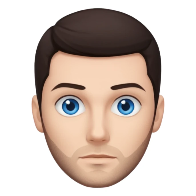 Shane Lynch with blue eyes, dark brown hair  sticker