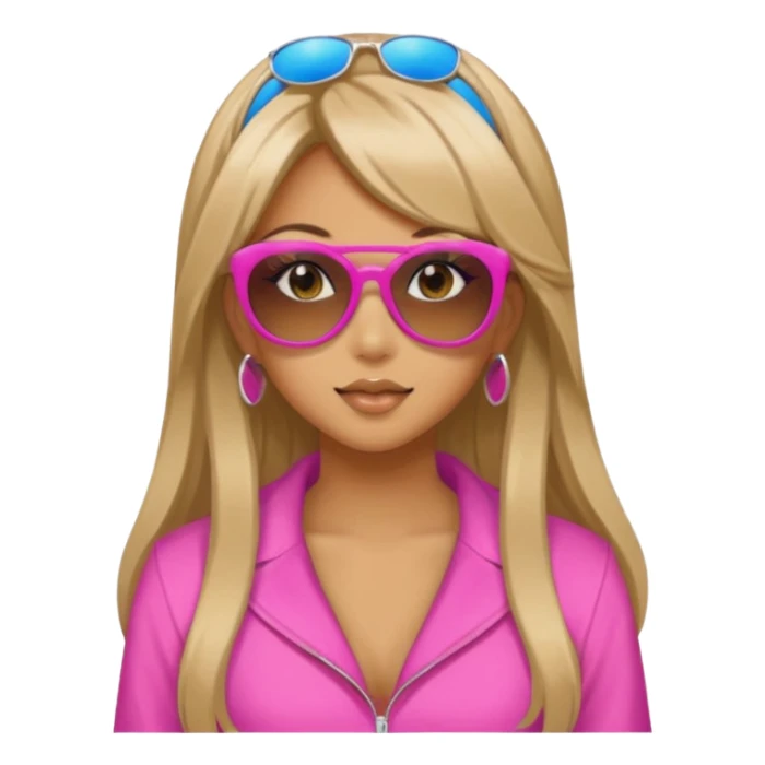 Aesthetic Gyaru Summer Girl sticker