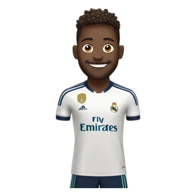 bellingham celebrating in a real madrid kit sticker