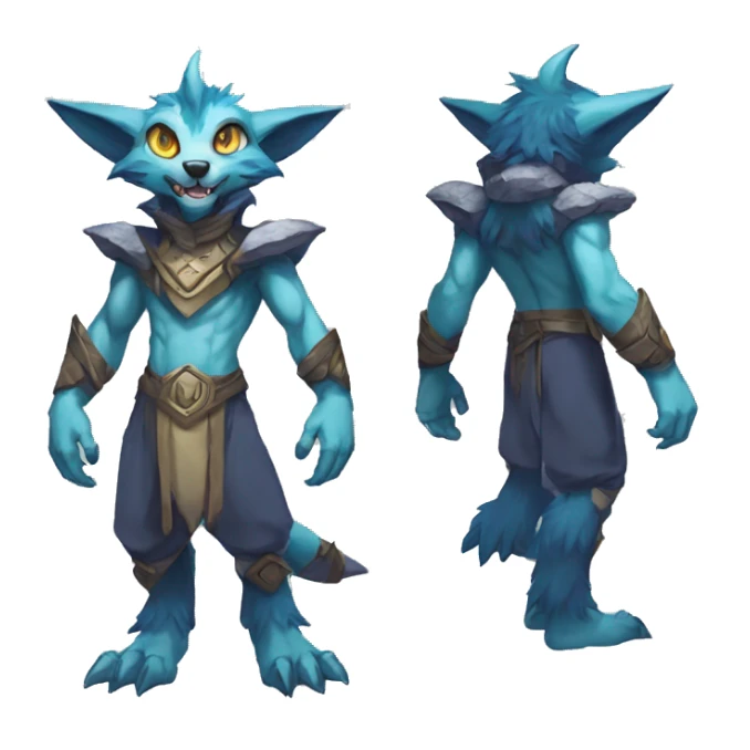 Anthro Vernid-WickerBeast-Protogen-Primagen-Fakémon Full Body sticker