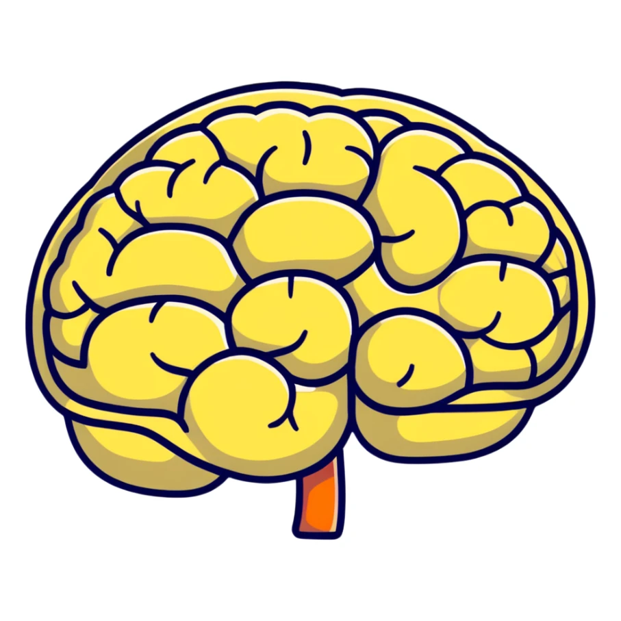 brain sticker