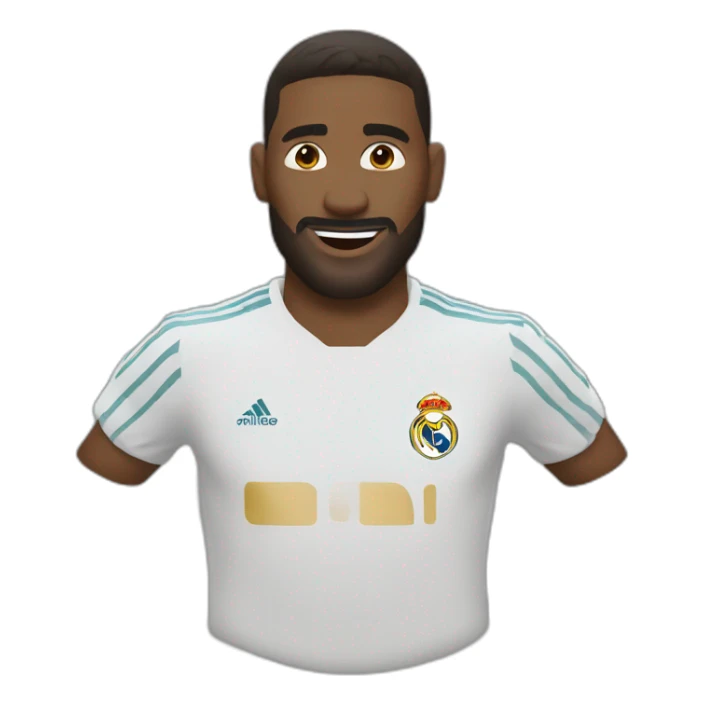 Bellingam del real Madrid estirando los brazos  sticker