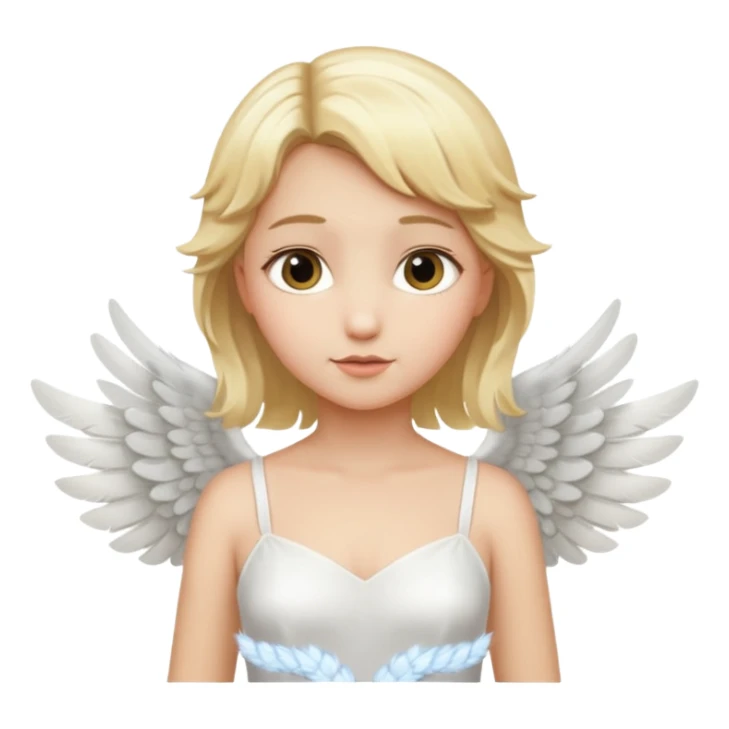 girl angel sticker