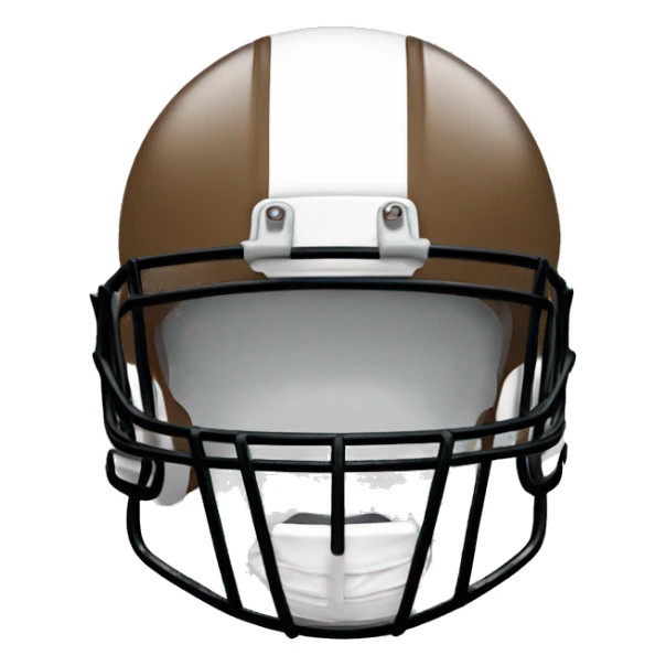 Football player in helmet sticker