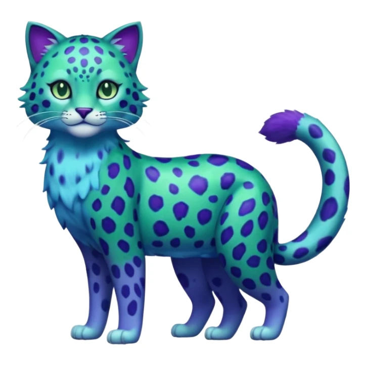 Clawitzer-Amoongus-Liepard-fusion (full body) sticker