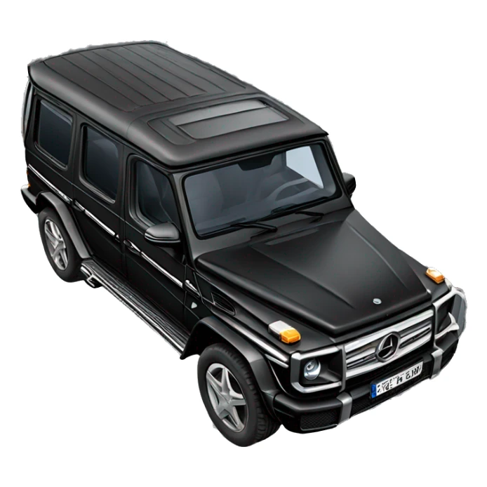 Mercedes G wagon black sticker