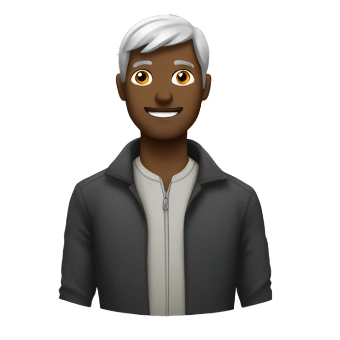 Persona en estado de plenitud total sticker