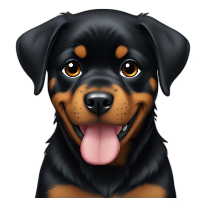 Baby Rottweiller sticker
