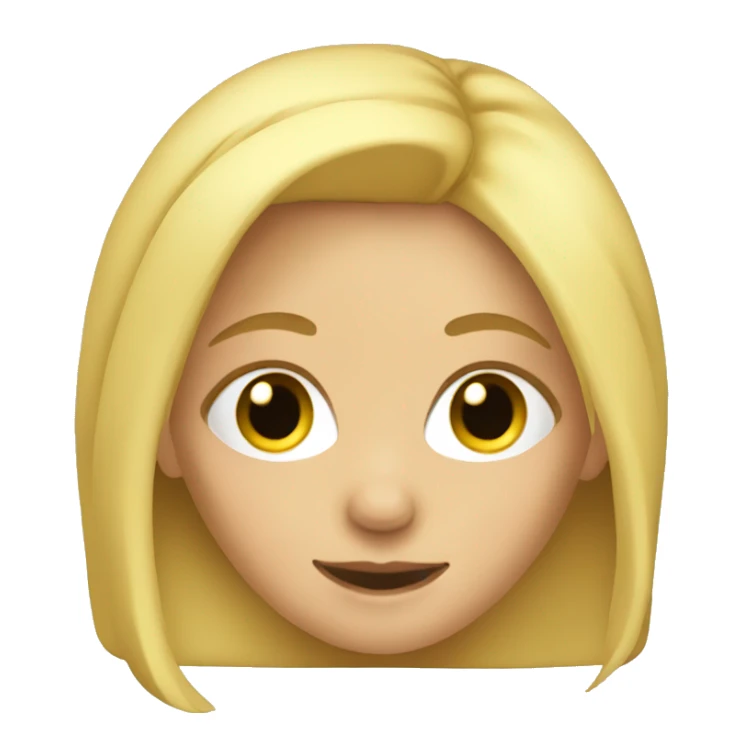 blonde girl in a car  sticker