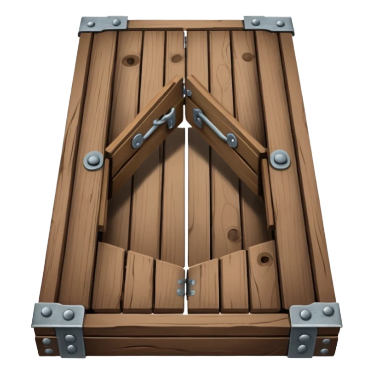 sealed trapdoor sticker