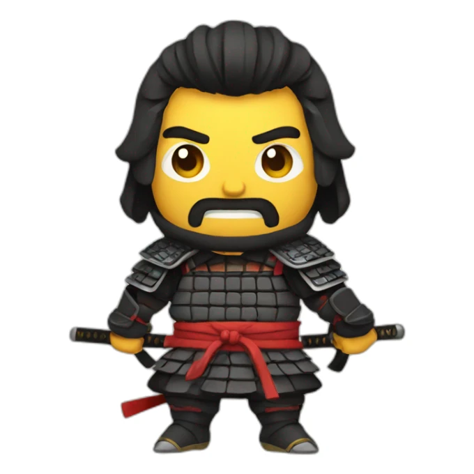 samurai sticker