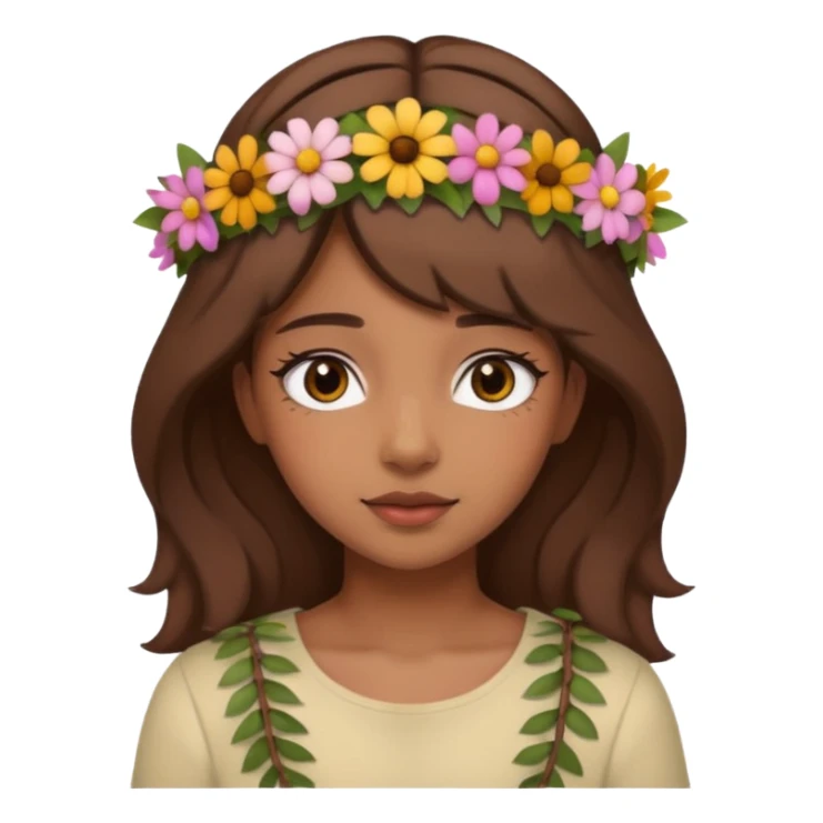 Brown girl aesthetic sticker