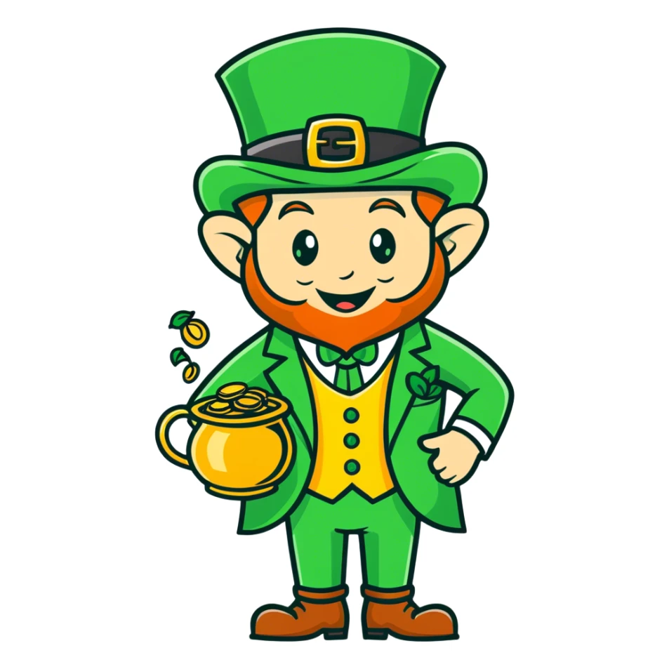 Sassy Saint Patty’s day 😈 sticker