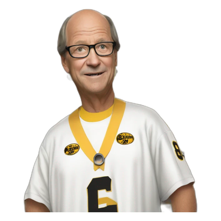 Myron Cope's Official The Terrible Towel sticker