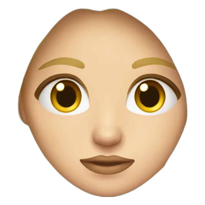 Persona rubia, pelo largo, ojos oscuros con anteojos sticker