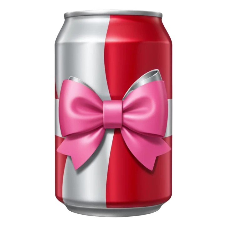 Pink bow diet coke coca cola emoji sticker